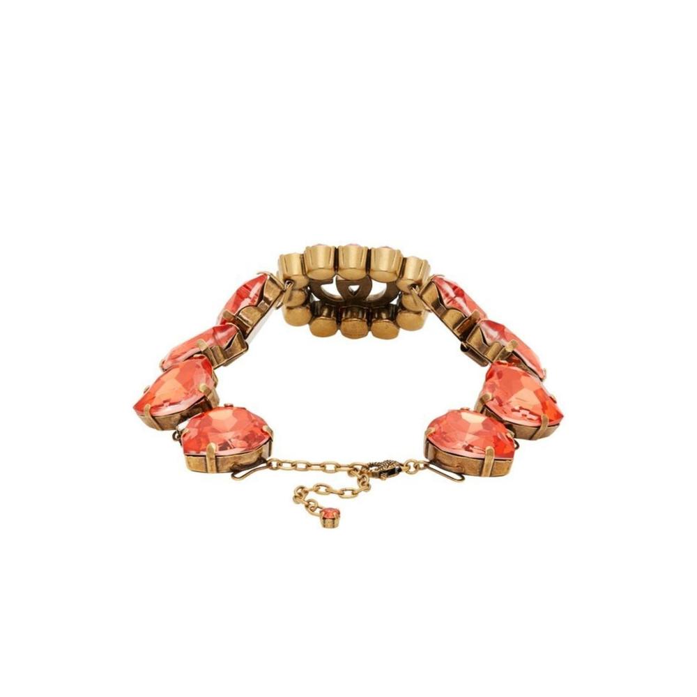 Gucci - GG And Heart Crystal-Embellished Choker - Picture 6 of 6